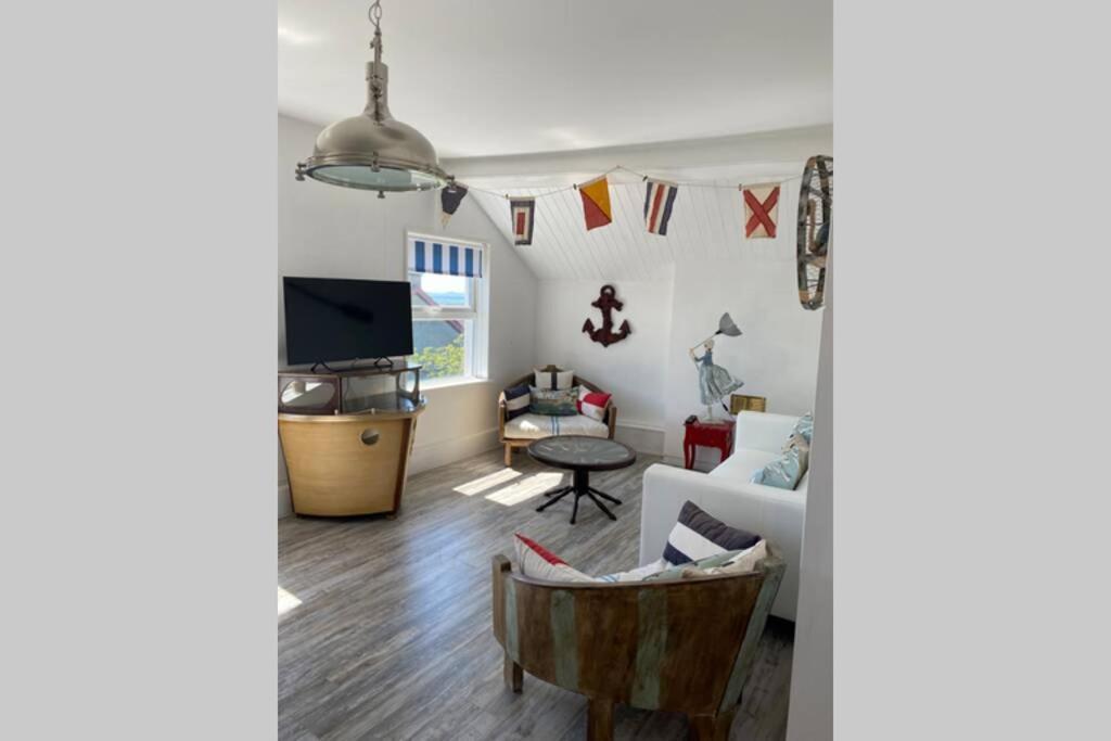 Seagulls Rest Marine Themed Seaview Apartment Criccieth Luaran gambar